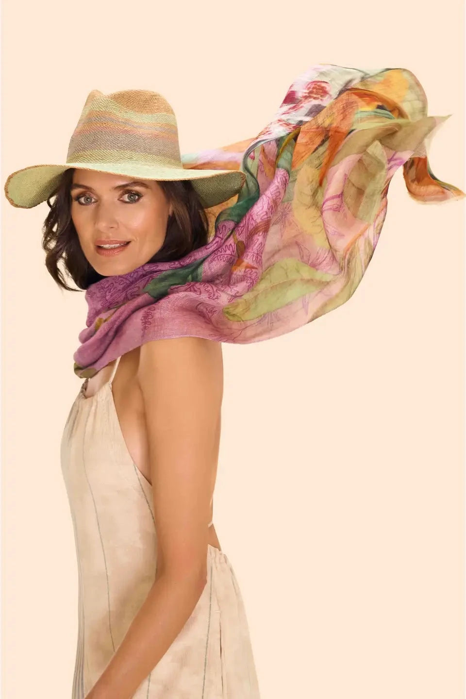 Pañuelo Bottany Bliss Lino