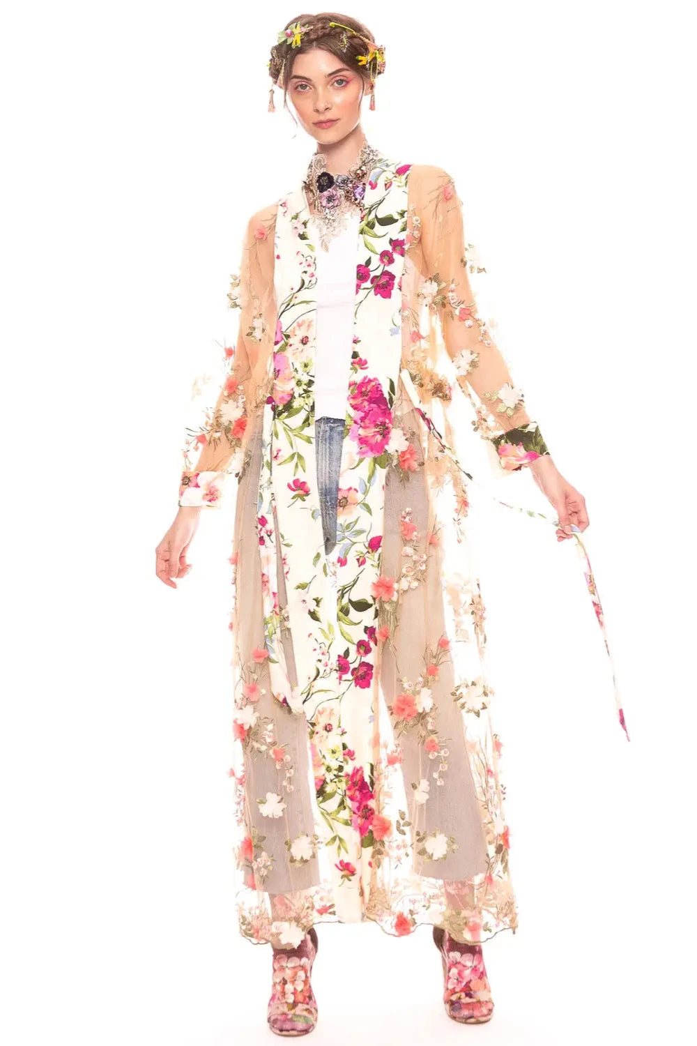 Kimono Floral Fantasy