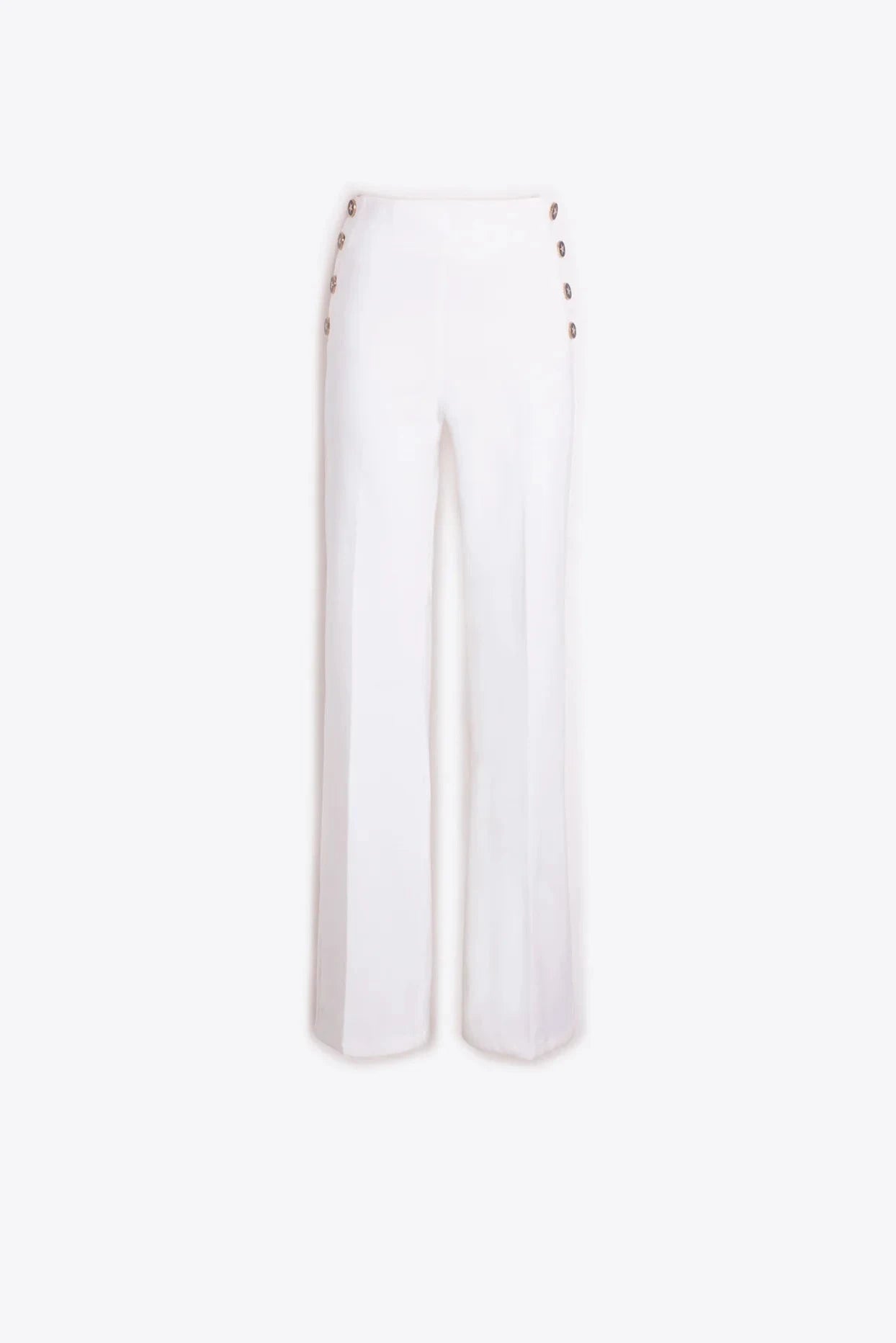 Pantalón Blanco Botones