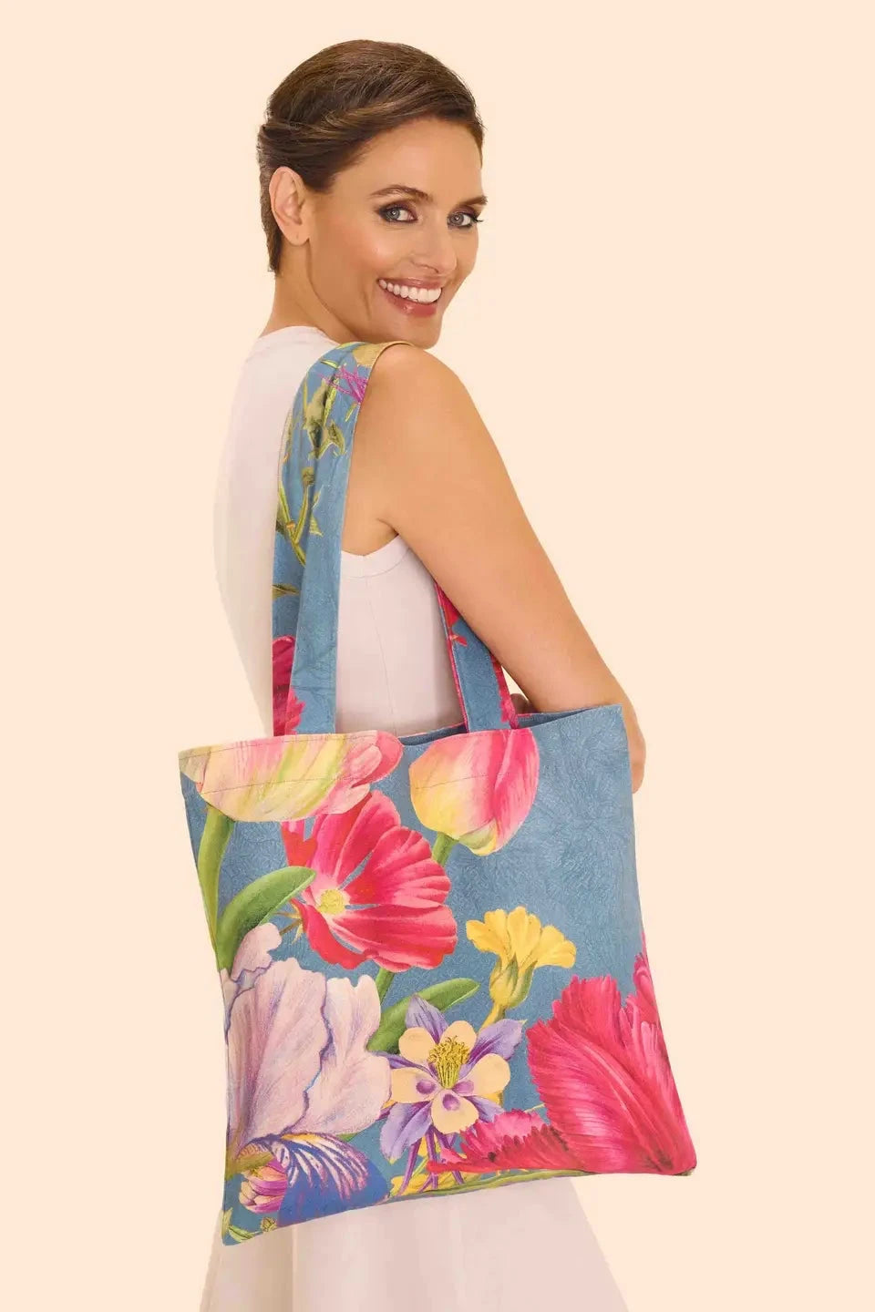 Bolso de Lona Estudio Floral