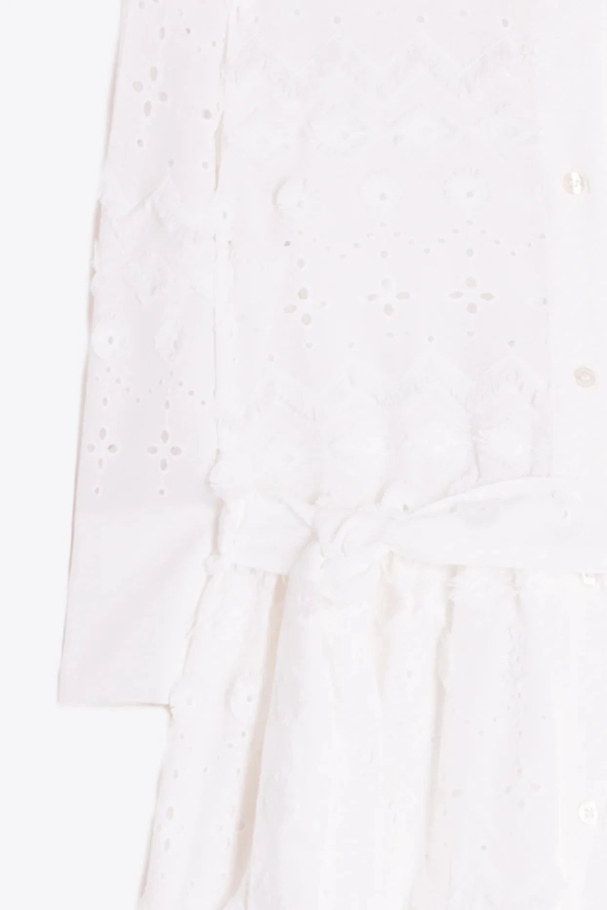 Vestido Blanco Bordado