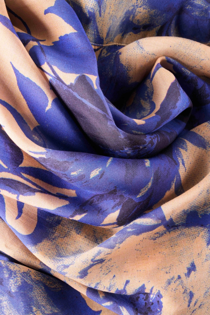 Kimono Blue Blooms