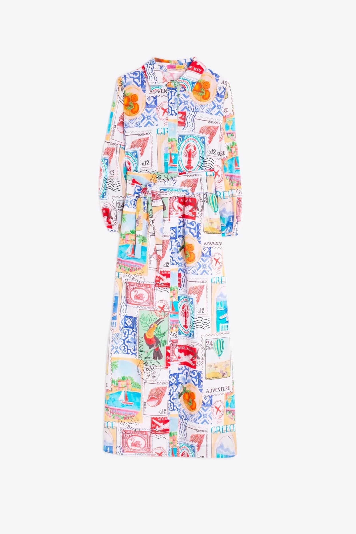 Vestido Sellos de Viaje