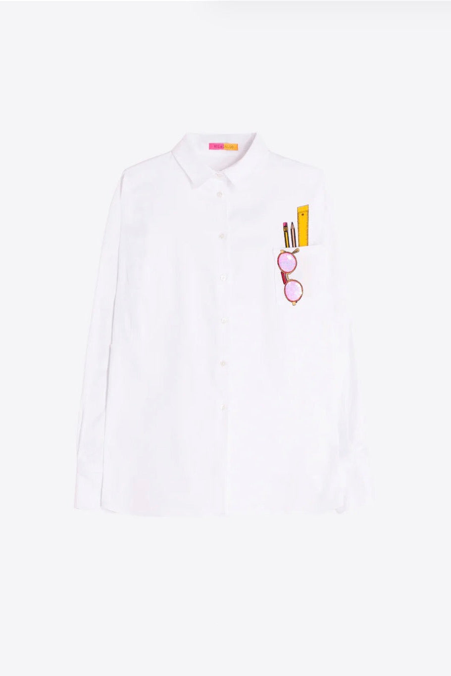 Camisa Gafas Bordada