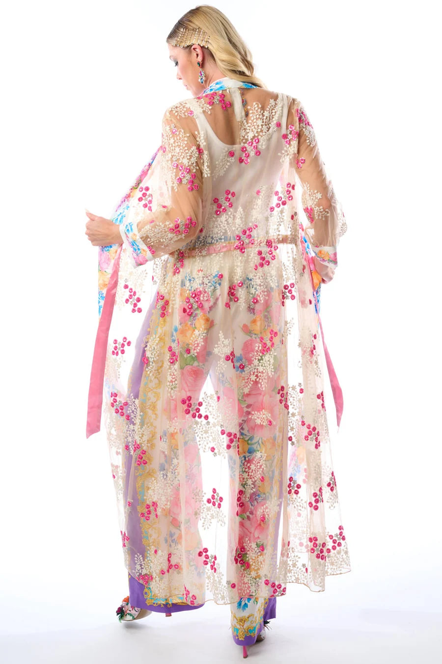 Kimono Blossom Duster