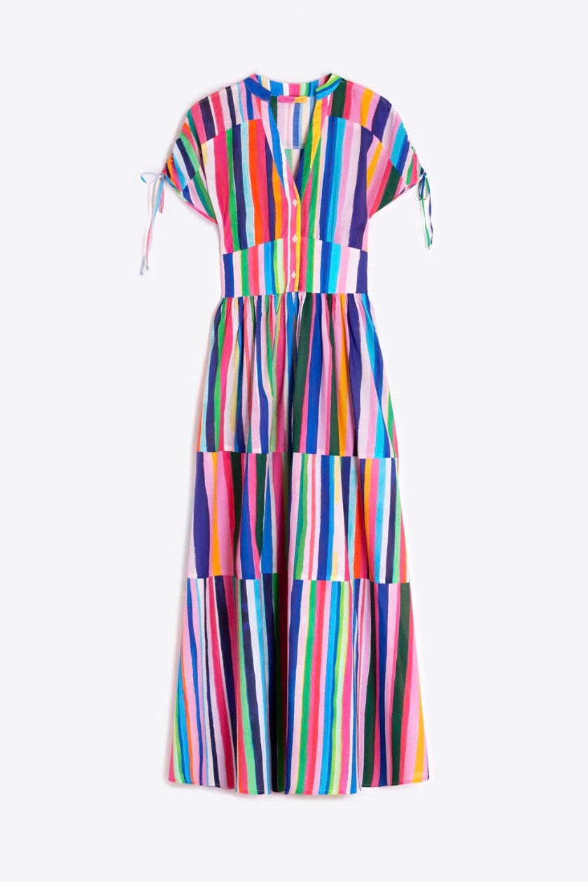 Vestido Rayas Multicolor