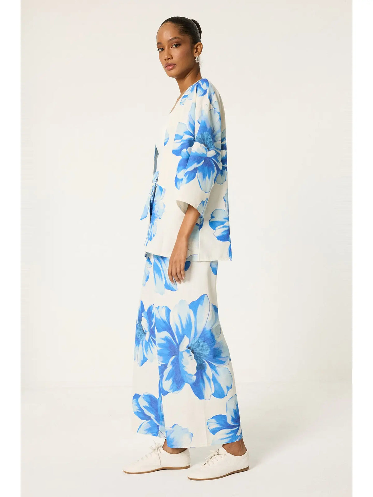 Conjunto Blue Flowers