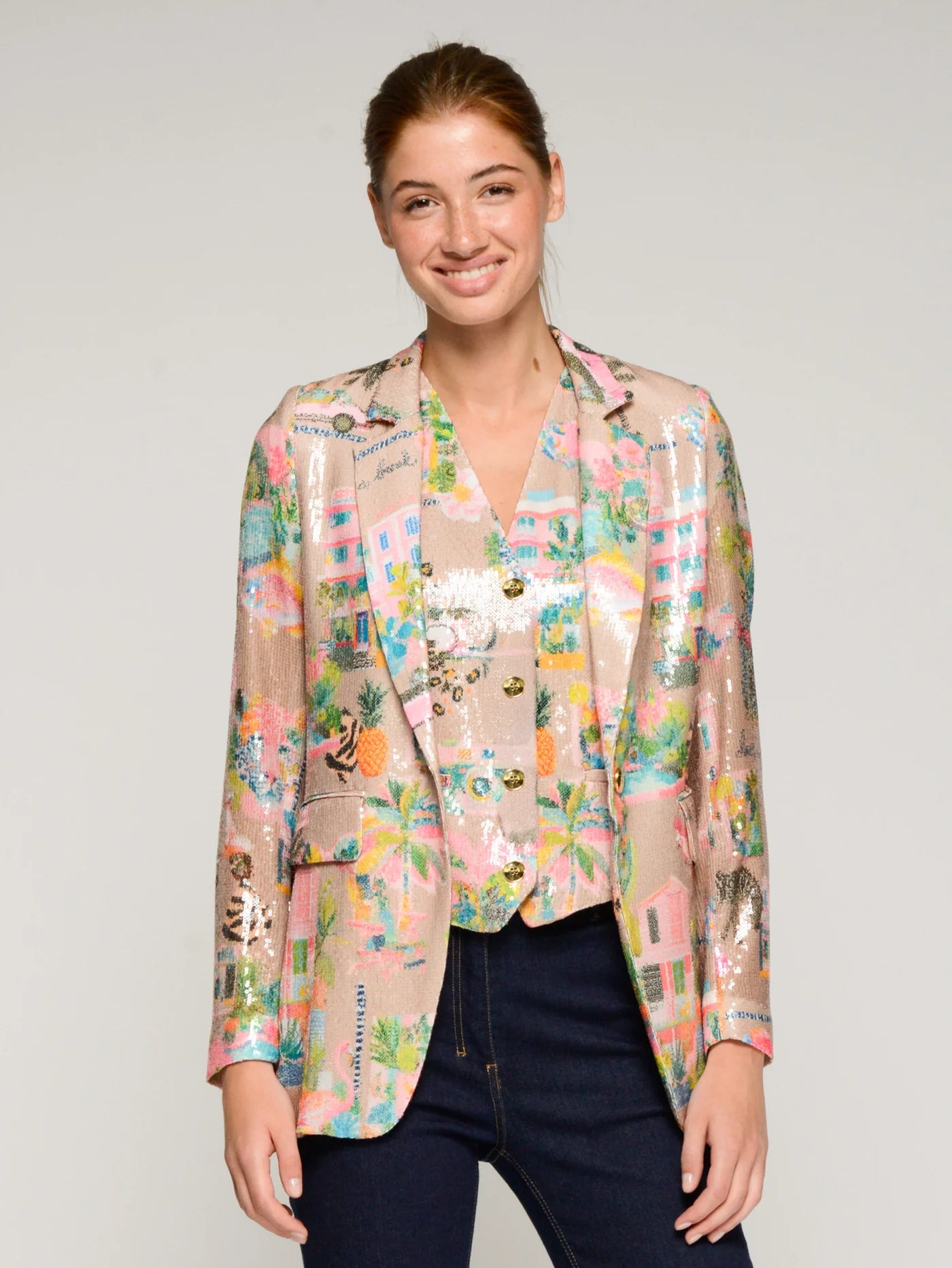 Chaqueta Lentejuelas California