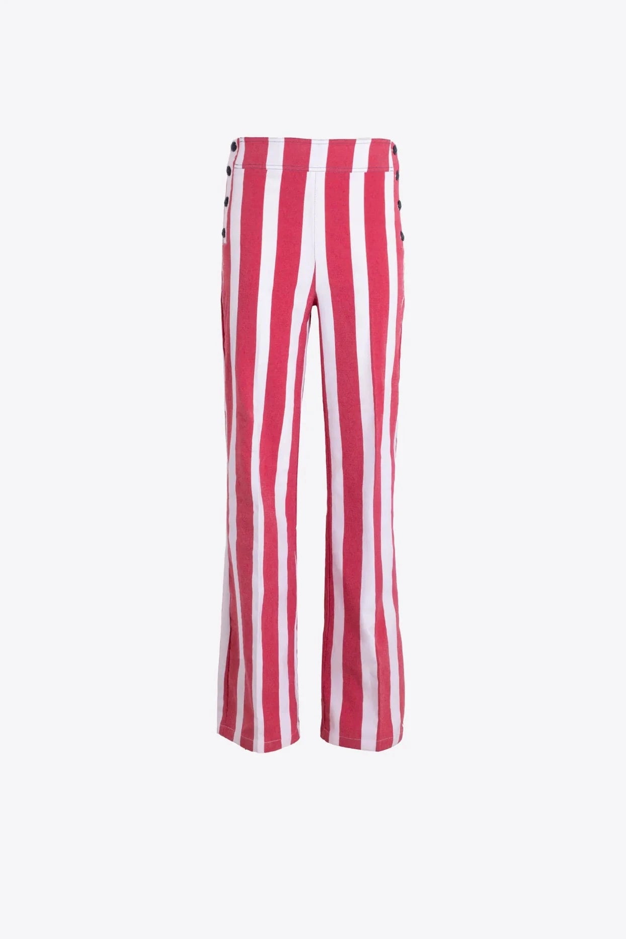 Pantalón Rayas y Botones