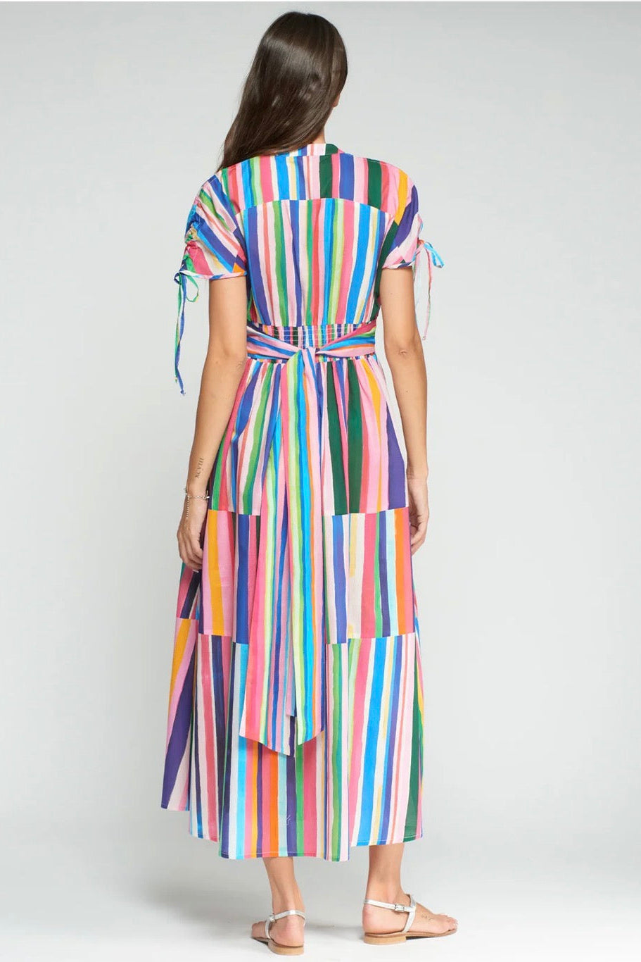 Vestido Rayas Multicolor
