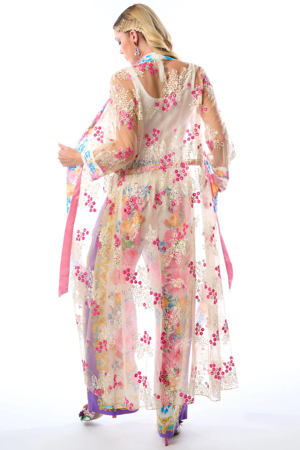 Kimono Blossom Duster