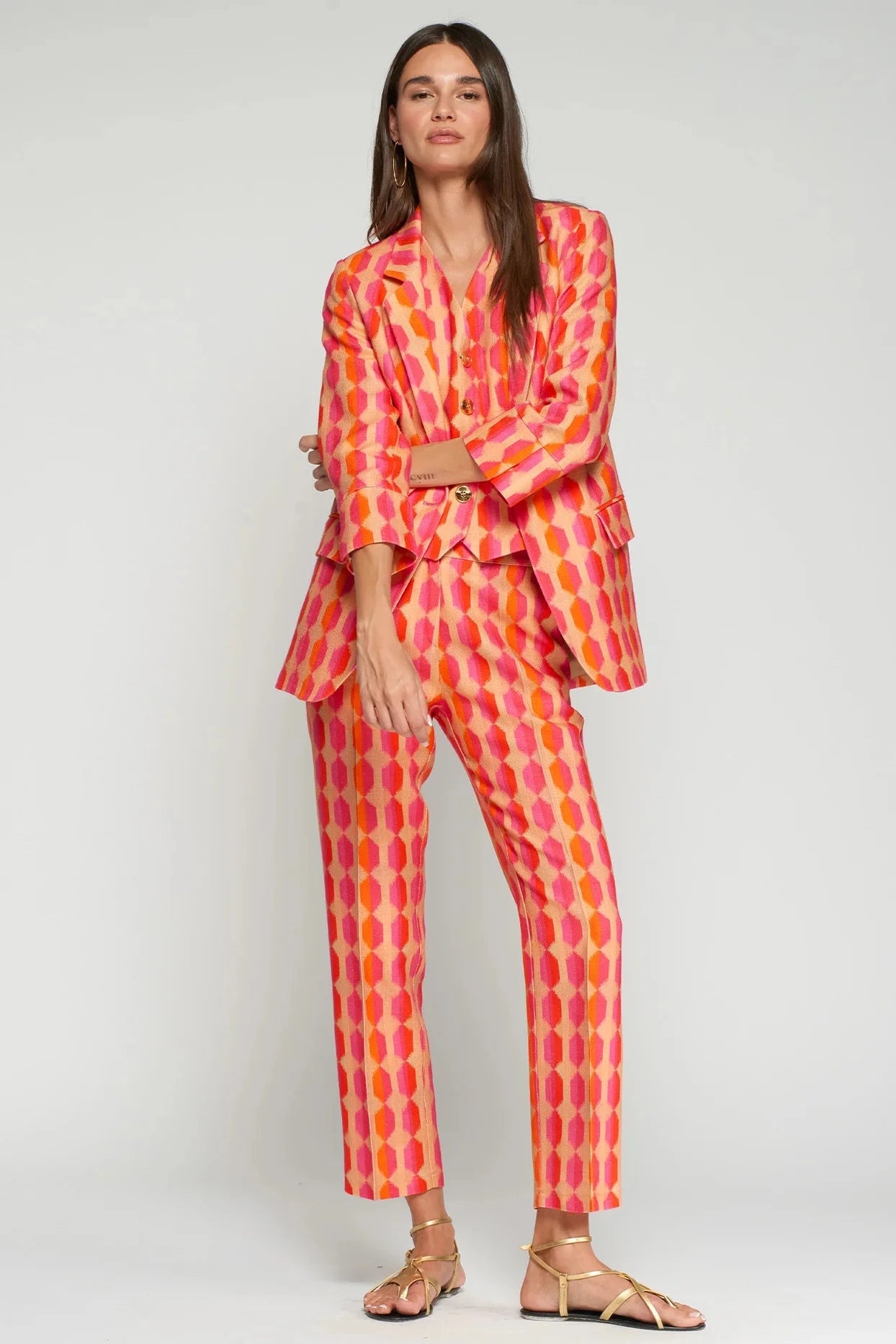 Chaqueta Geométrica