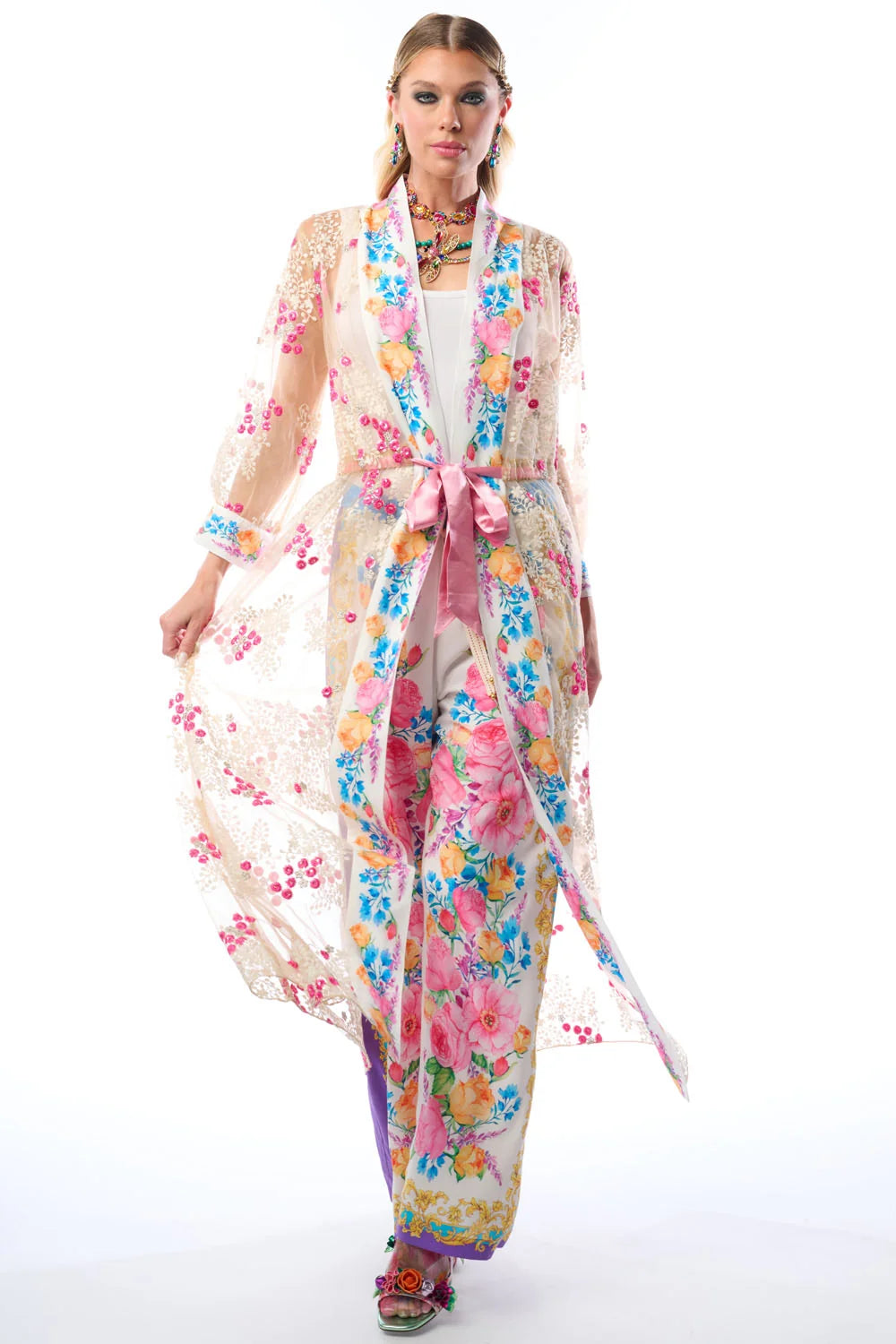 Kimono Blossom Duster