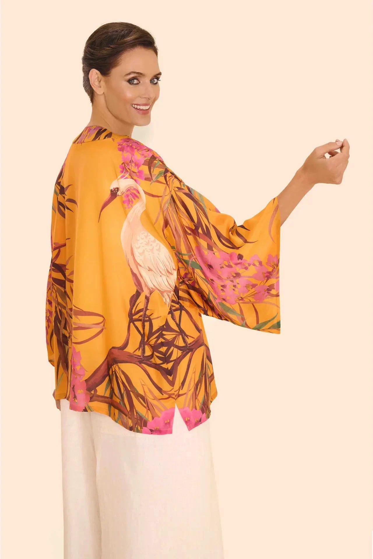 Kimono Grulla Oriental