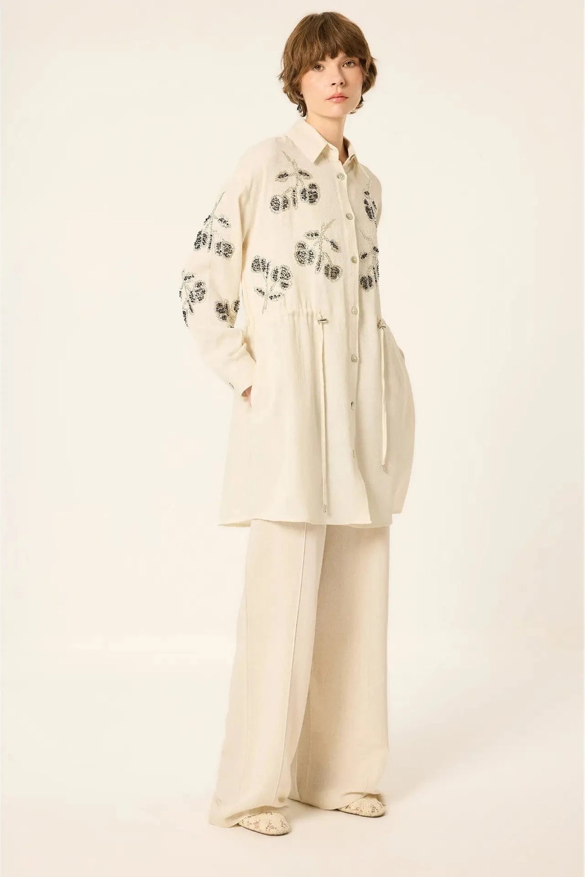 Chaqueta Bordada