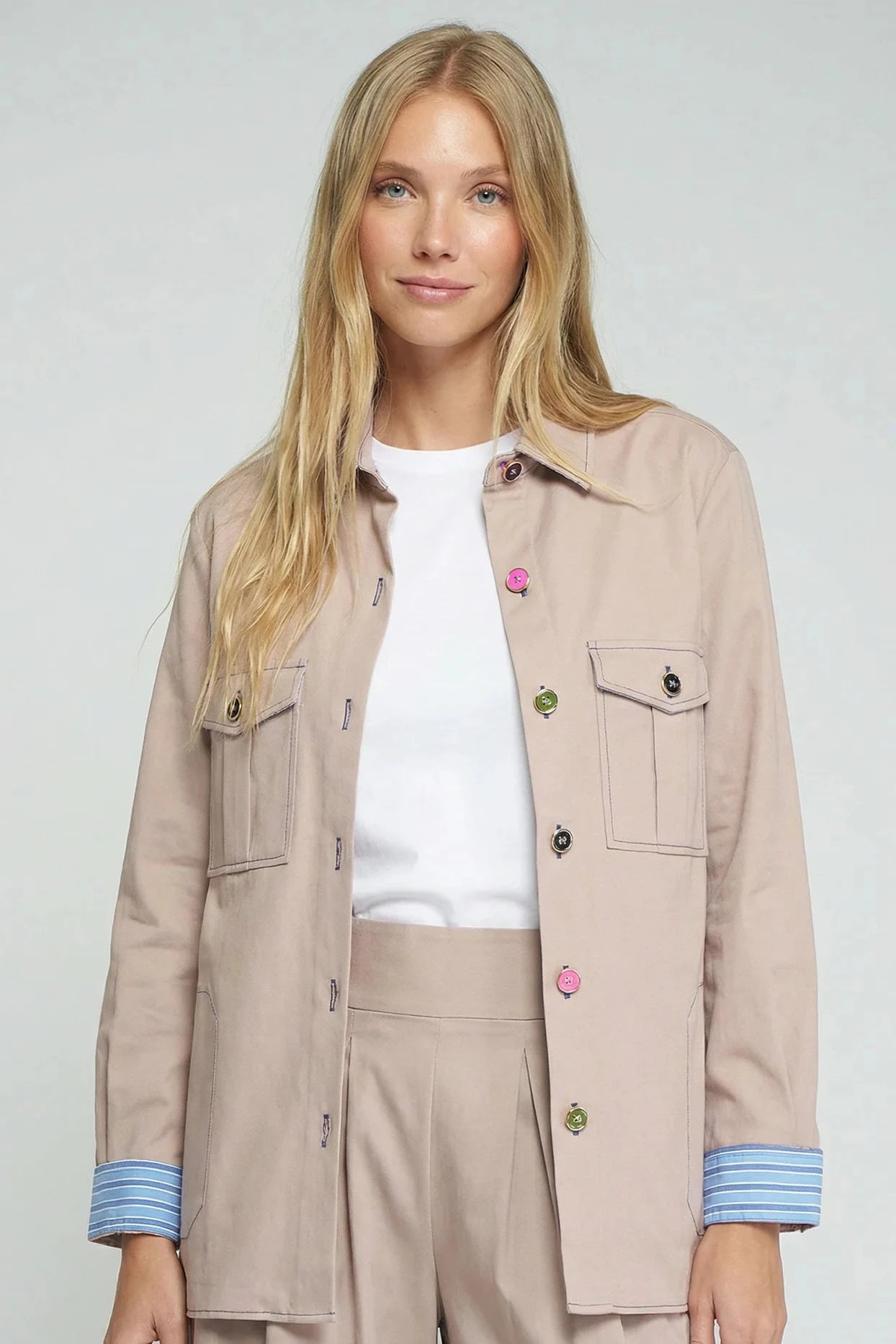 Chaqueta Botones de Colores