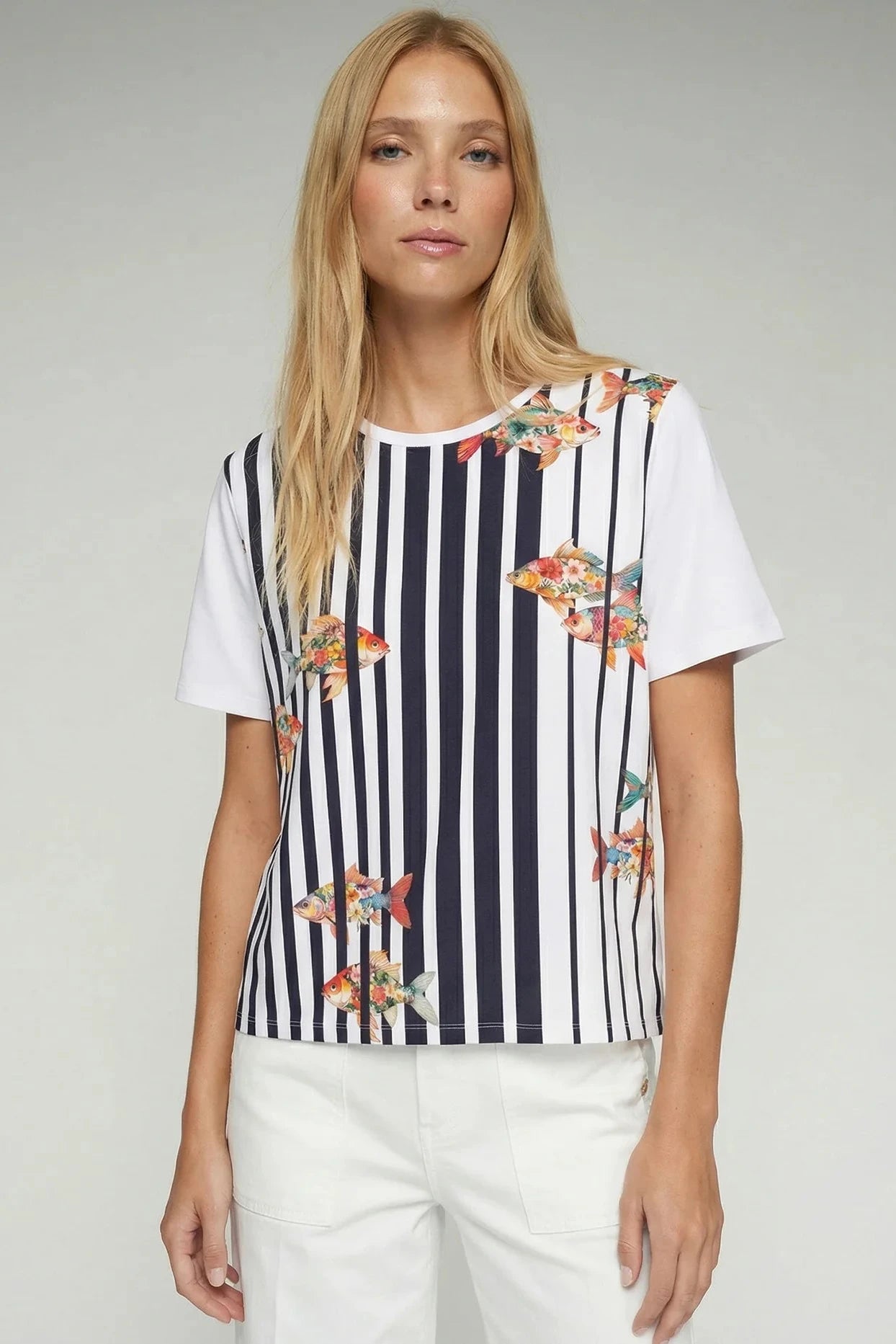 Camiseta Rayas Peces