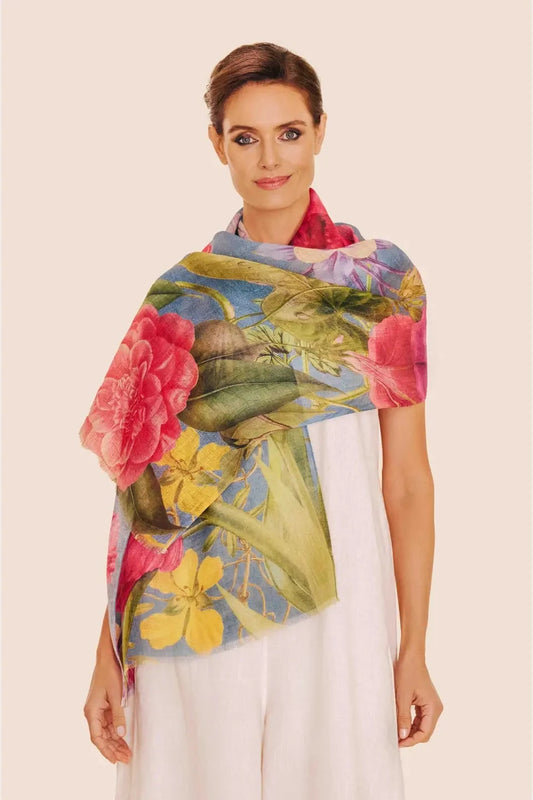 Pañuelo Floral Lino