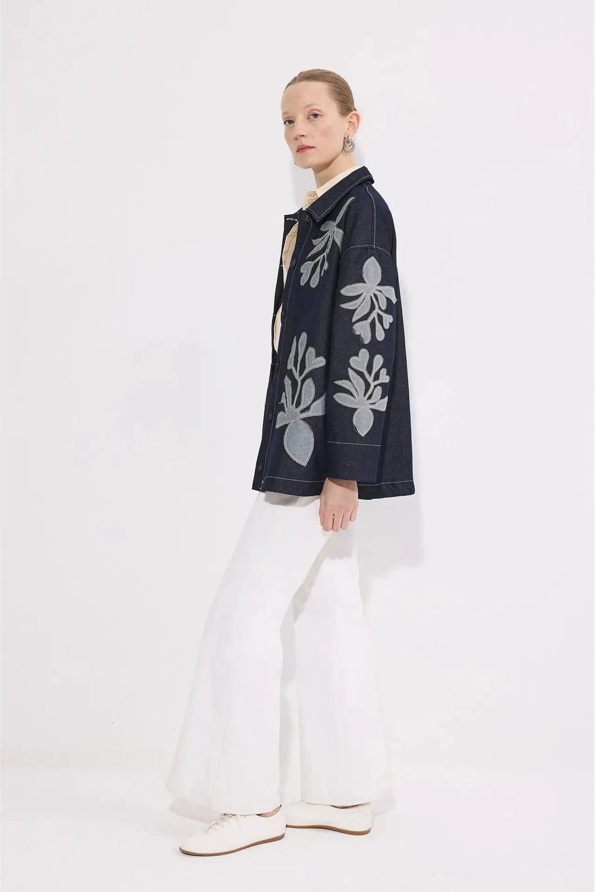 Chaqueta Vaquera Bordada