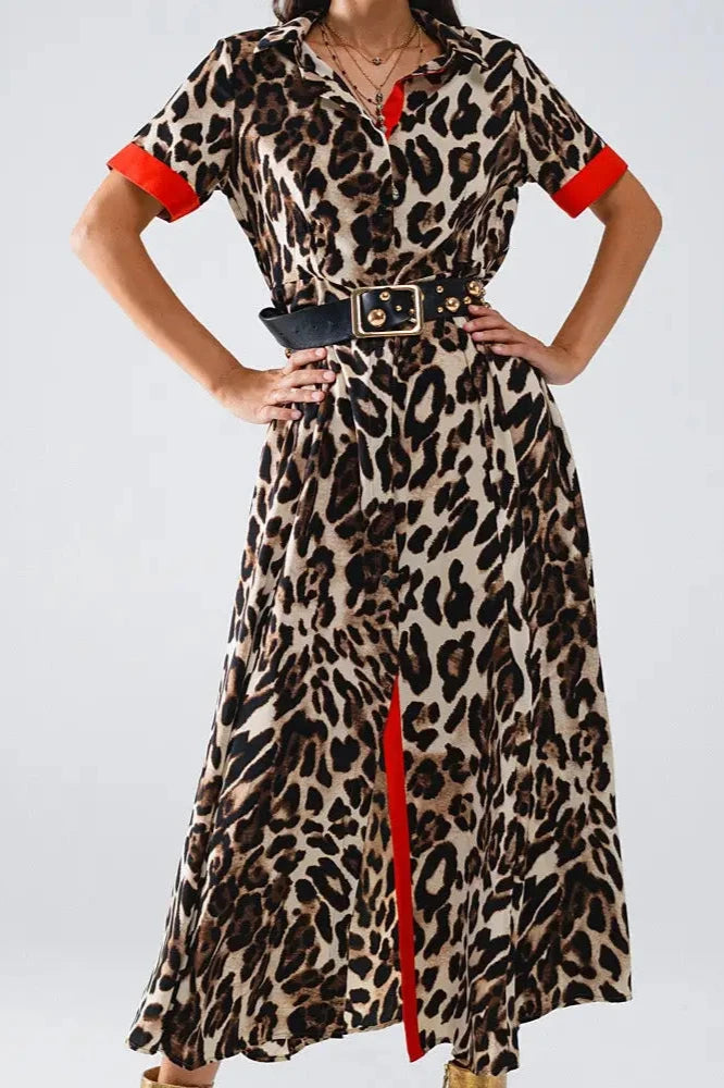 Vestido Animal Print