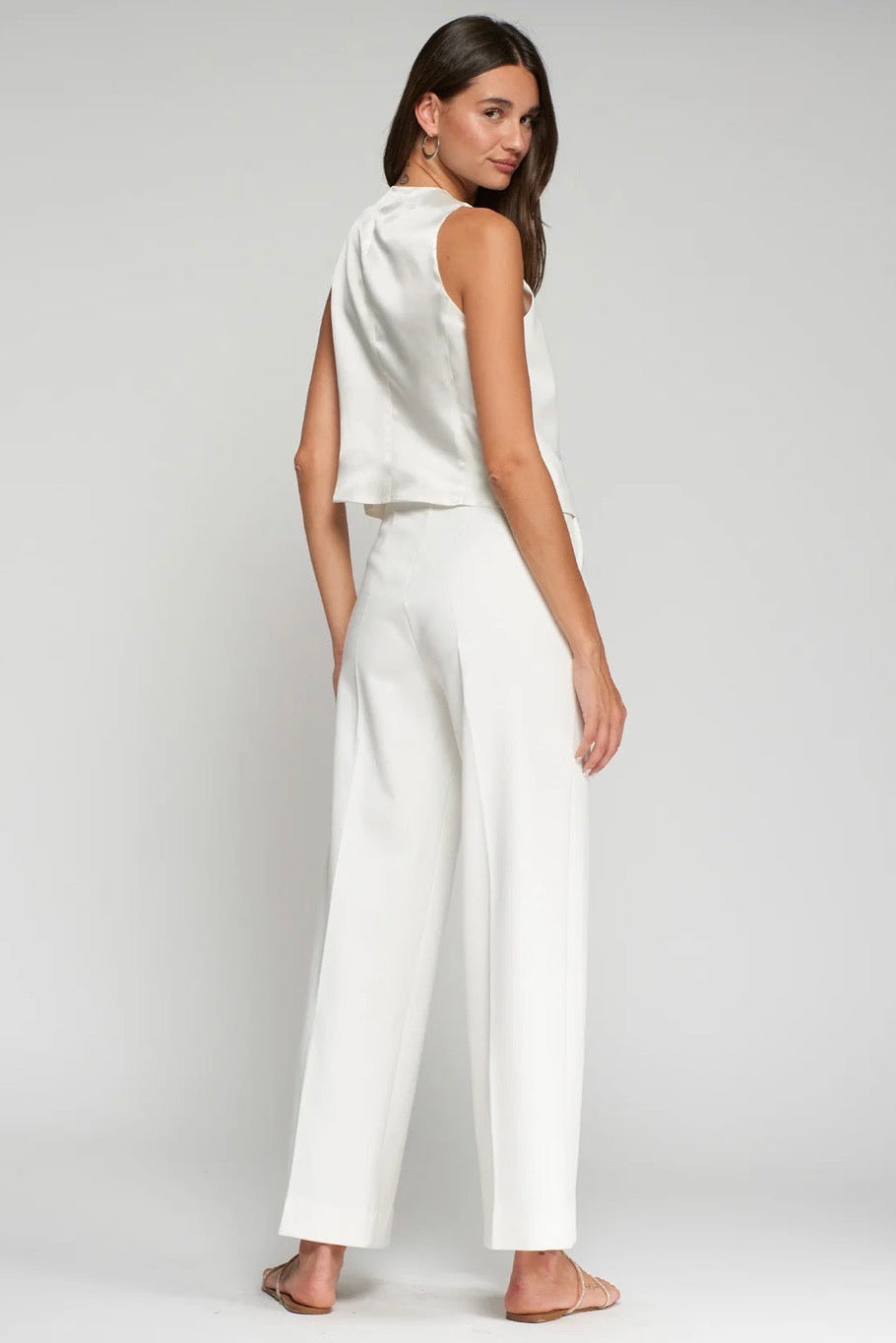 Pantalón Blanco Punto
