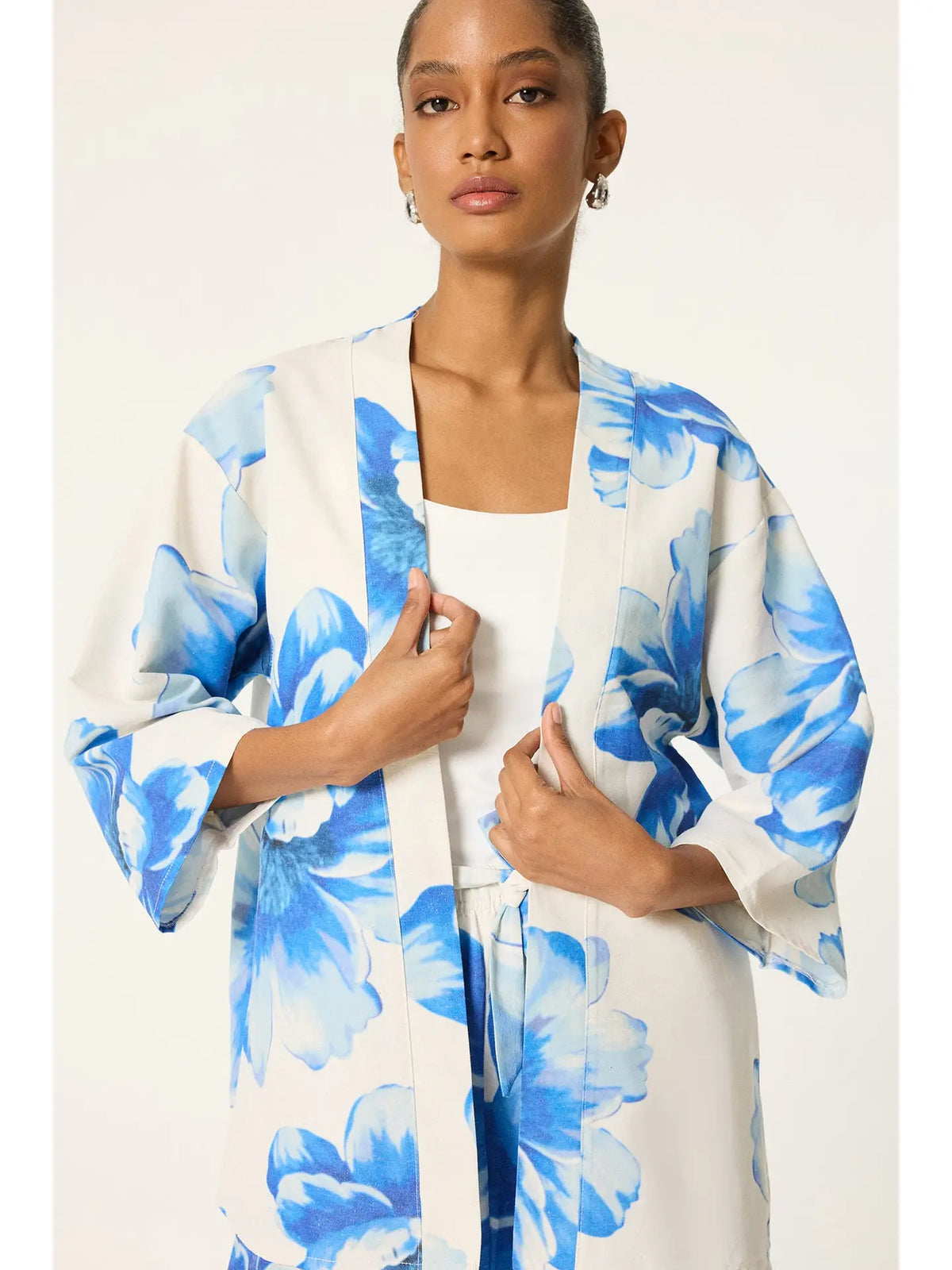 Conjunto Blue Flowers