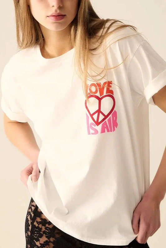 Camiseta Love is in the air