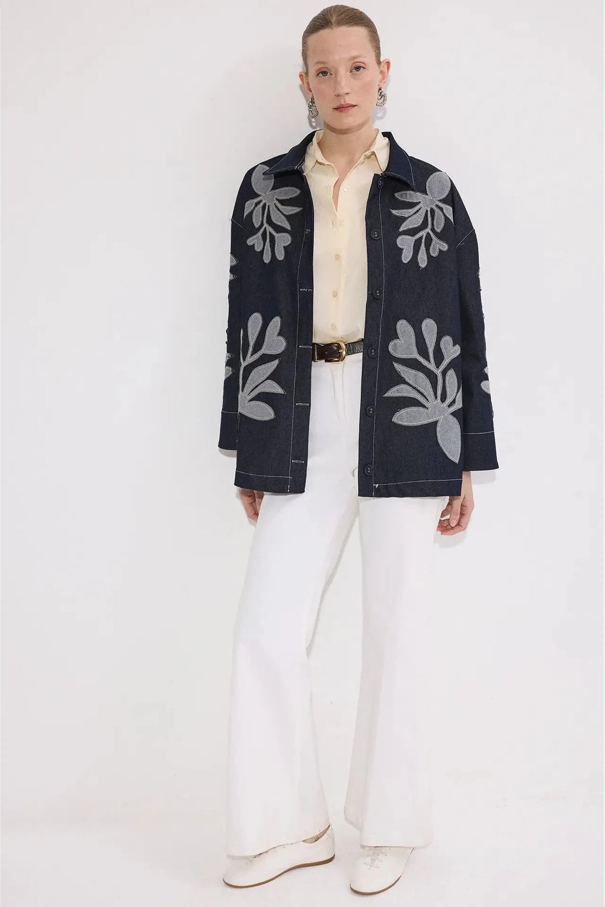 Chaqueta Vaquera Bordada