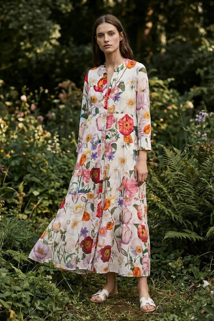 Vestido Estampado Floral