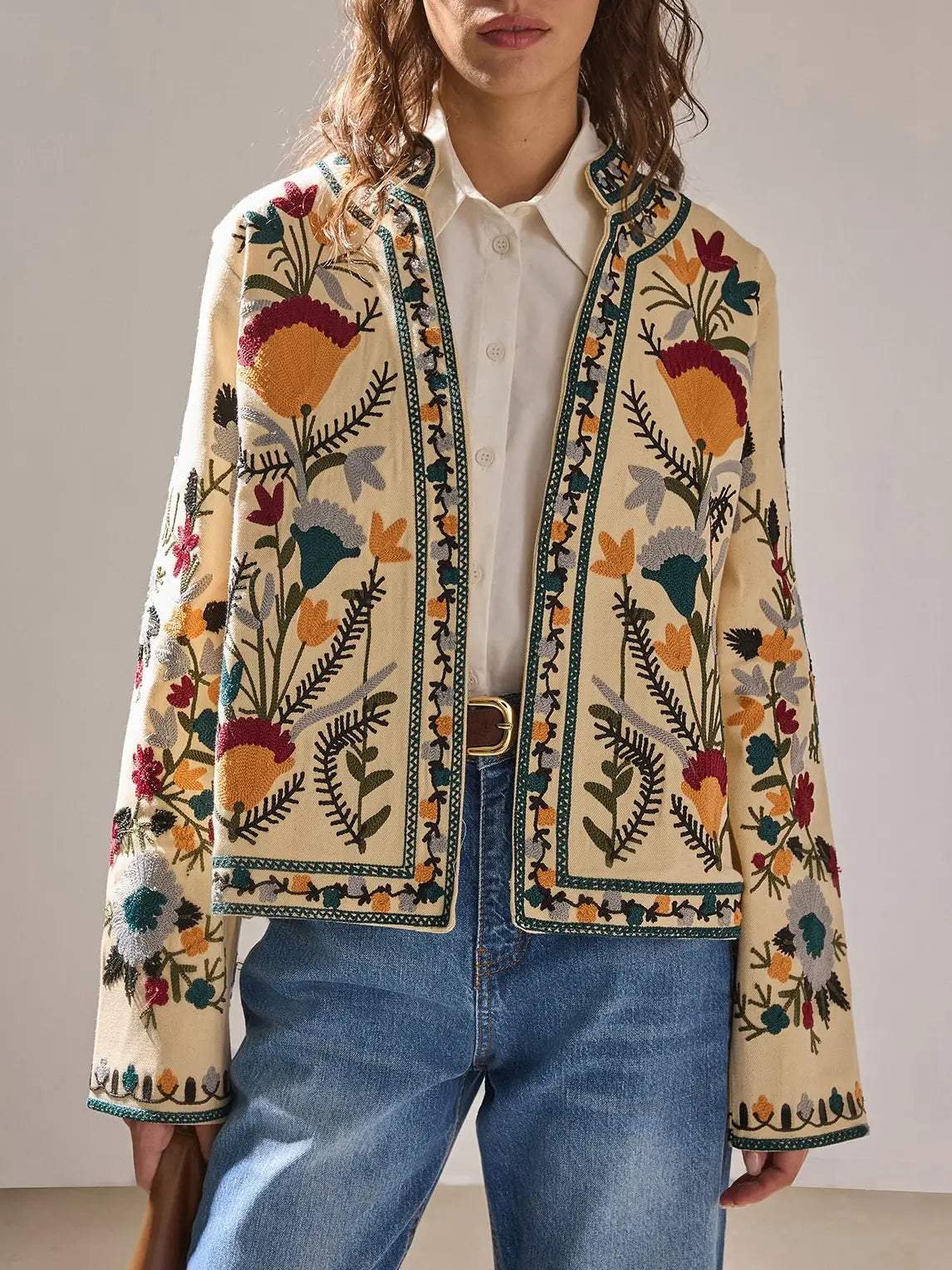 Chaqueta Bordados