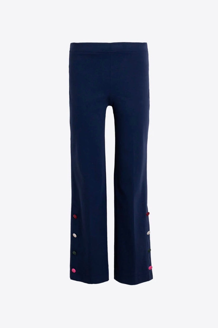Pantalón Azul Marino Botones