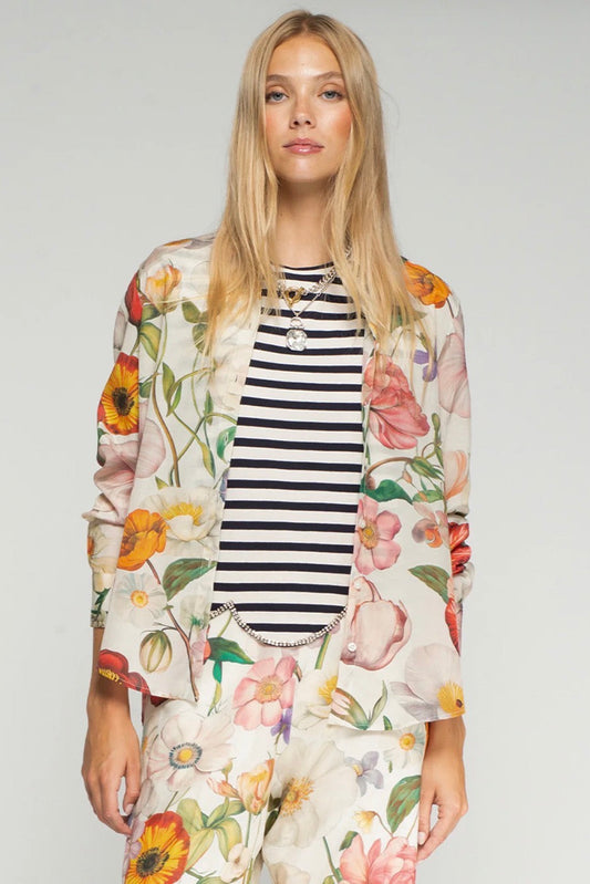 Camisa Flores Multicolor