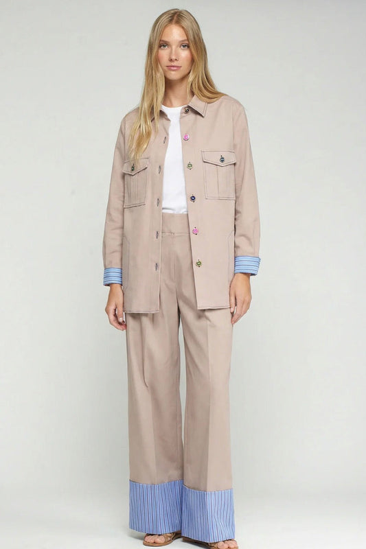 Pantalón Rayas Azules