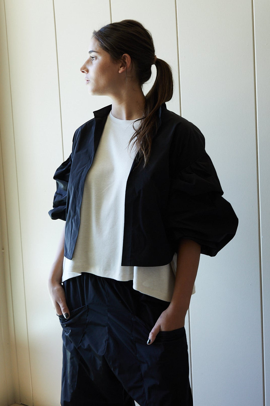 Pantalón Amelie Bolsillos Negro