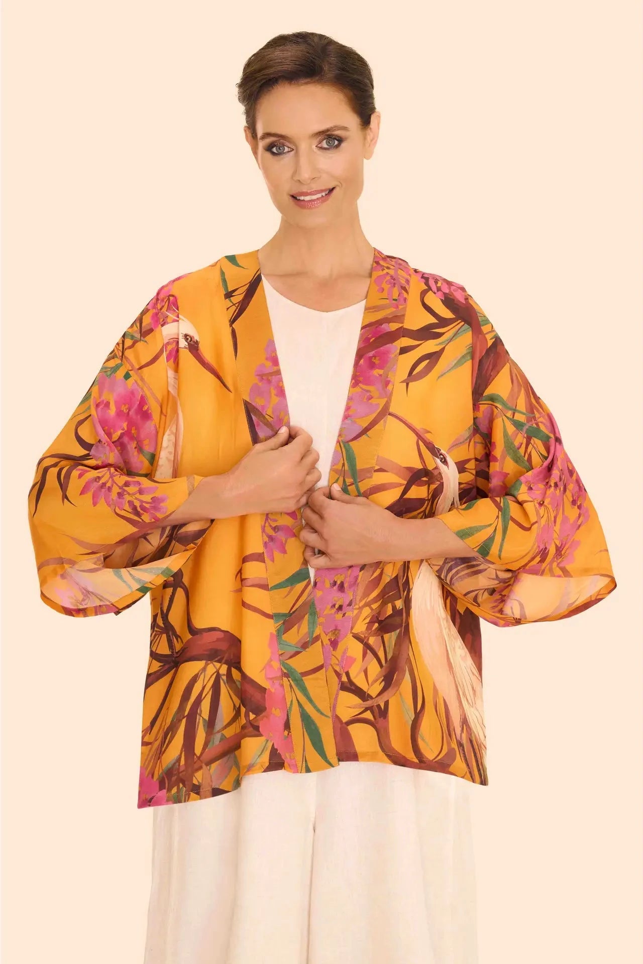 Kimono Grulla Oriental