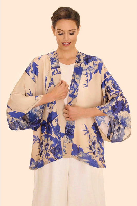 Kimono Blue Blooms