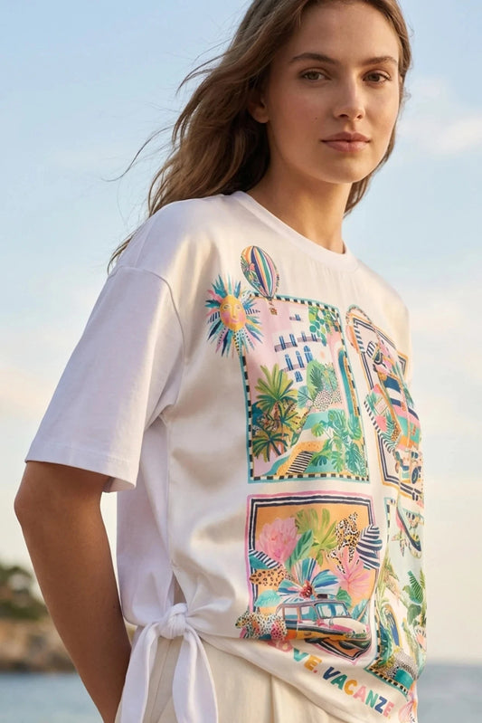Camiseta Vacaciones Lazo