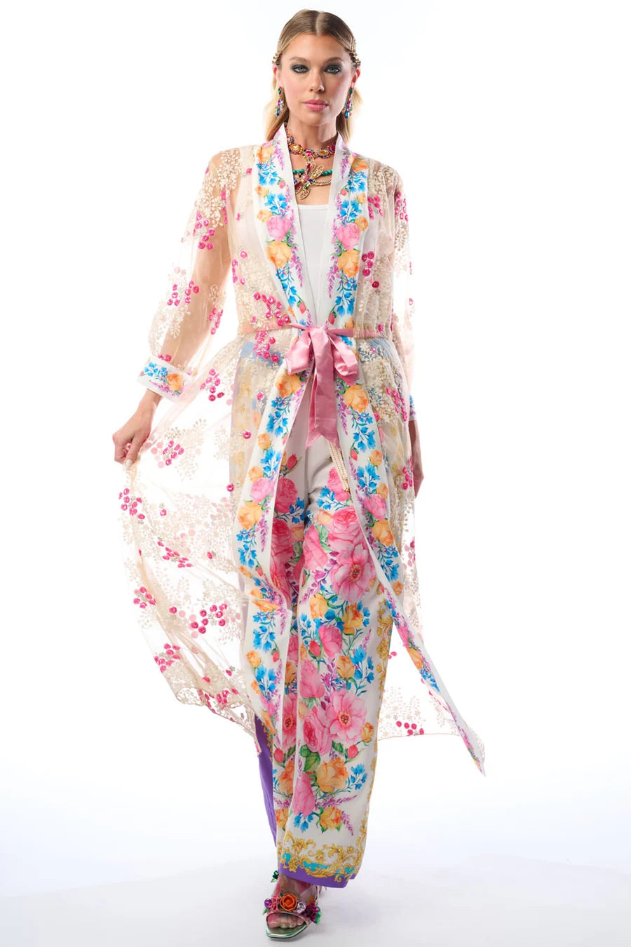 Kimono Blossom Duster