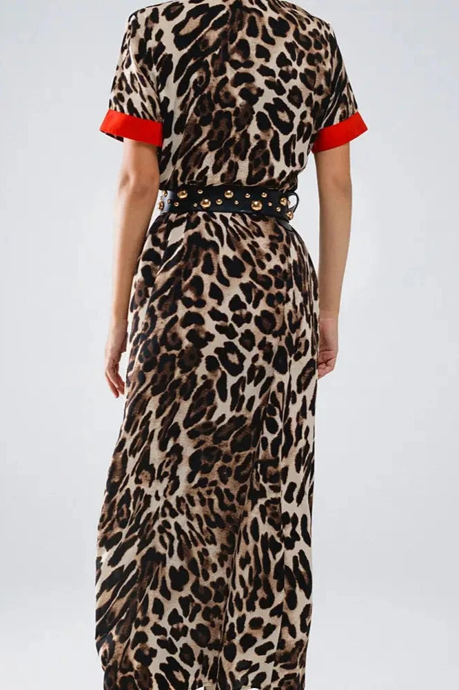 Vestido Animal Print