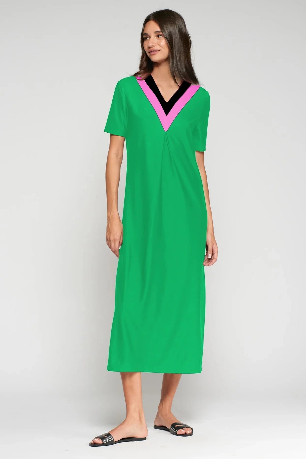 Vestido Escote en V