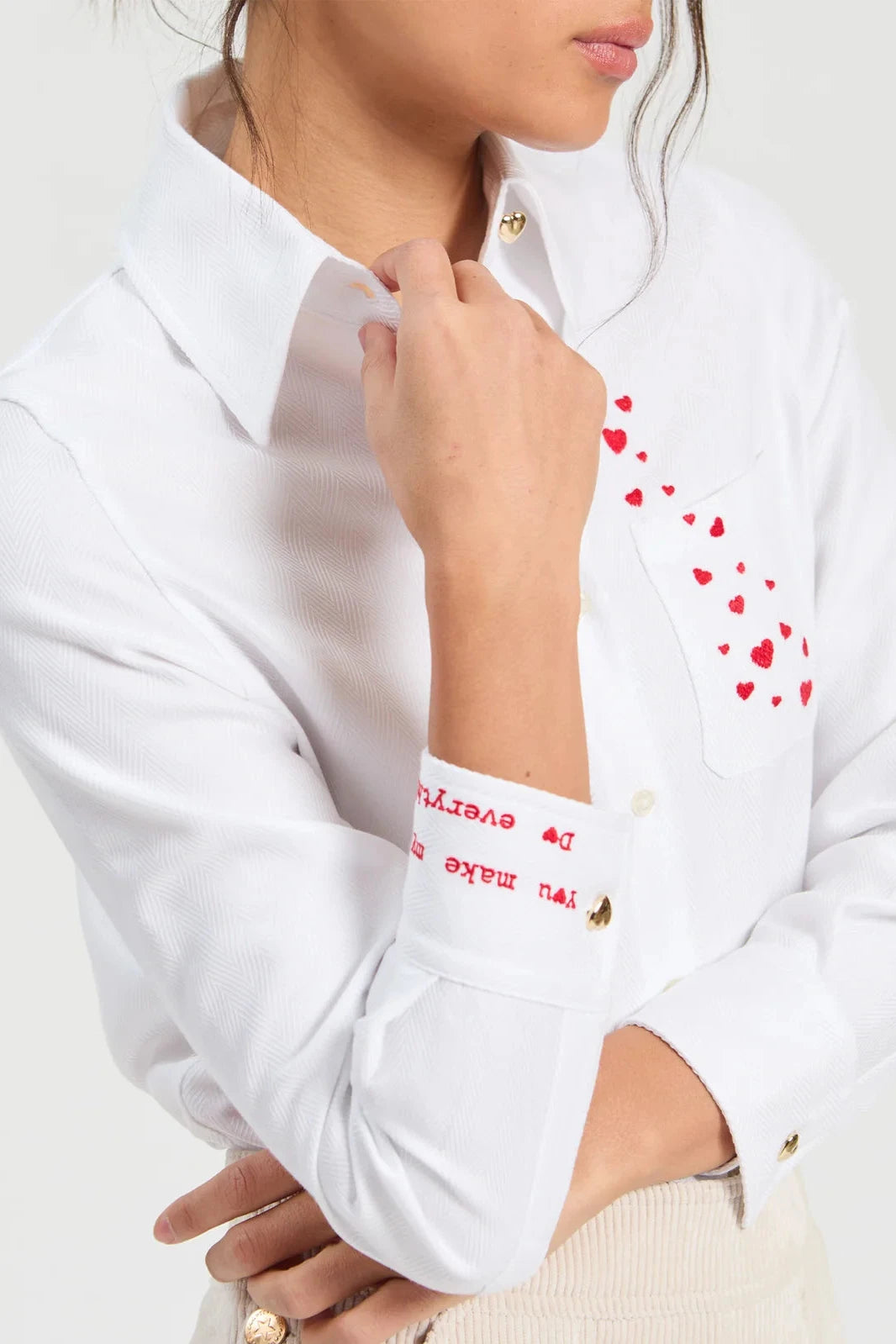 Camisa Love Hearts