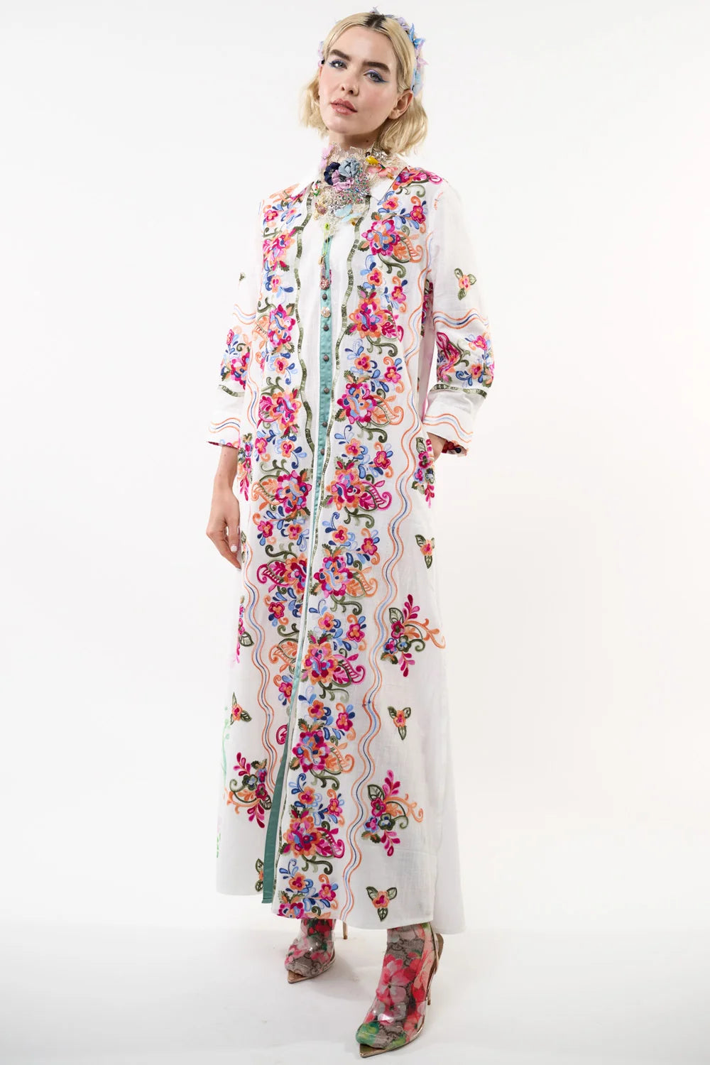 Vestido Beauty Blanco Floral