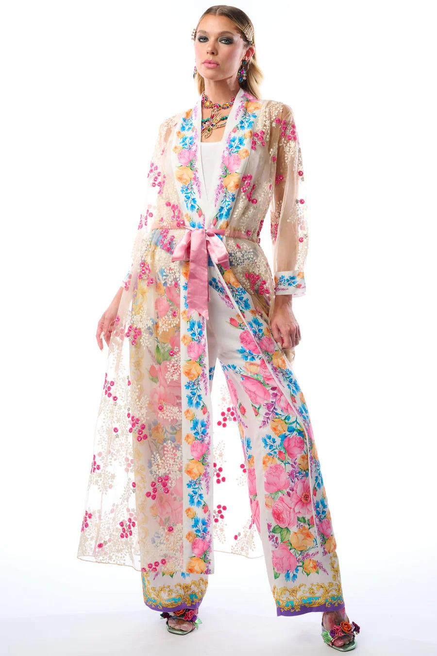 Kimono Blossom Duster