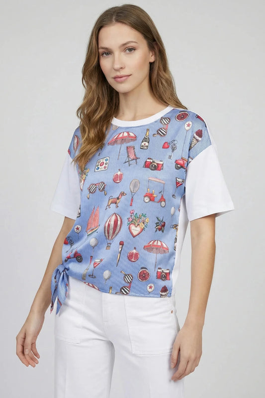 Camiseta Estampado Vintage