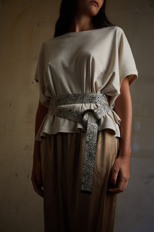 Cinto One Print Crudo