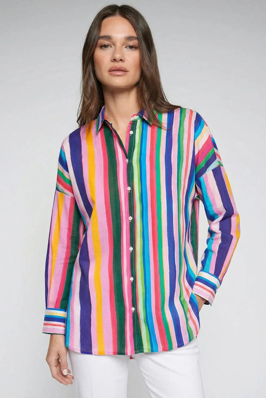Camisa Rayas Multicor