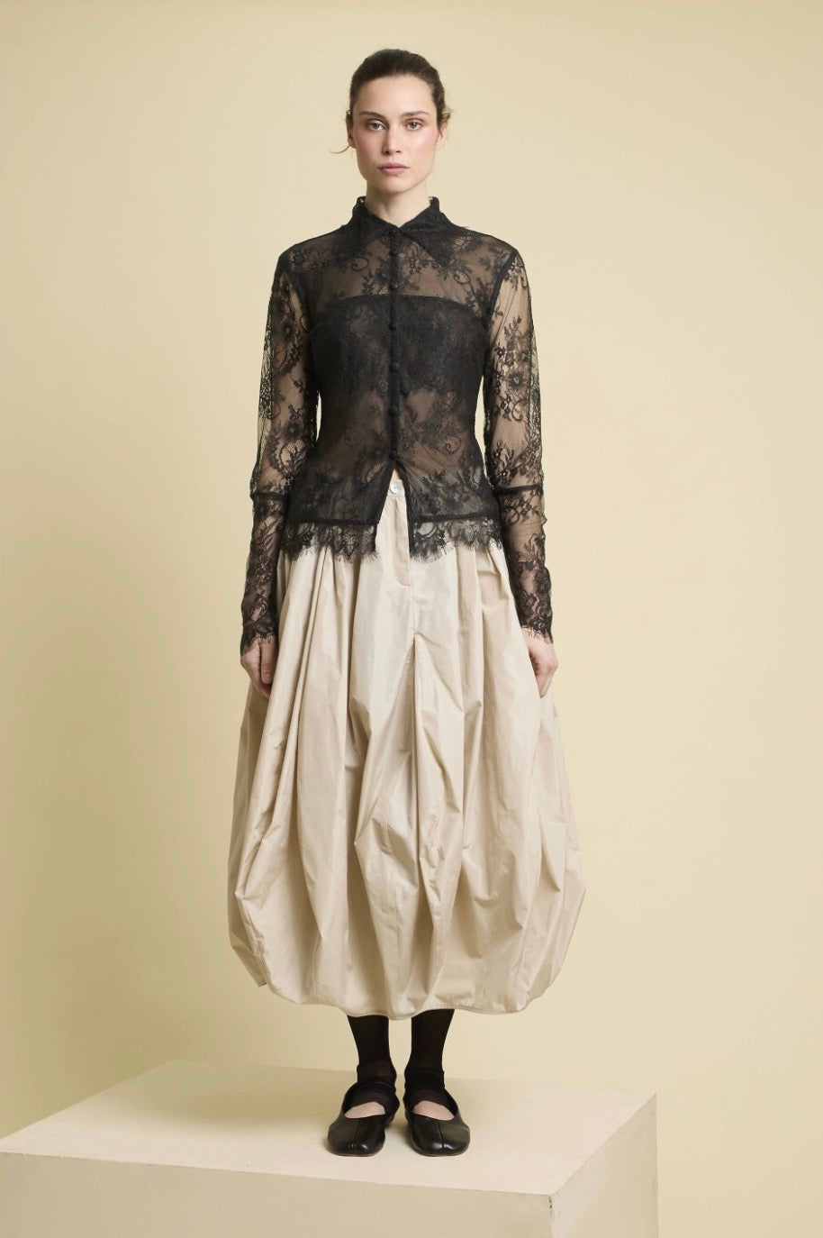 Camisa Laurel Negra