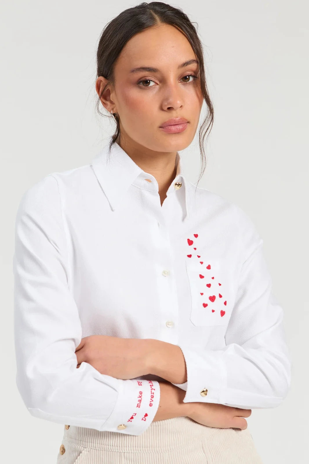 Camisa Love Hearts