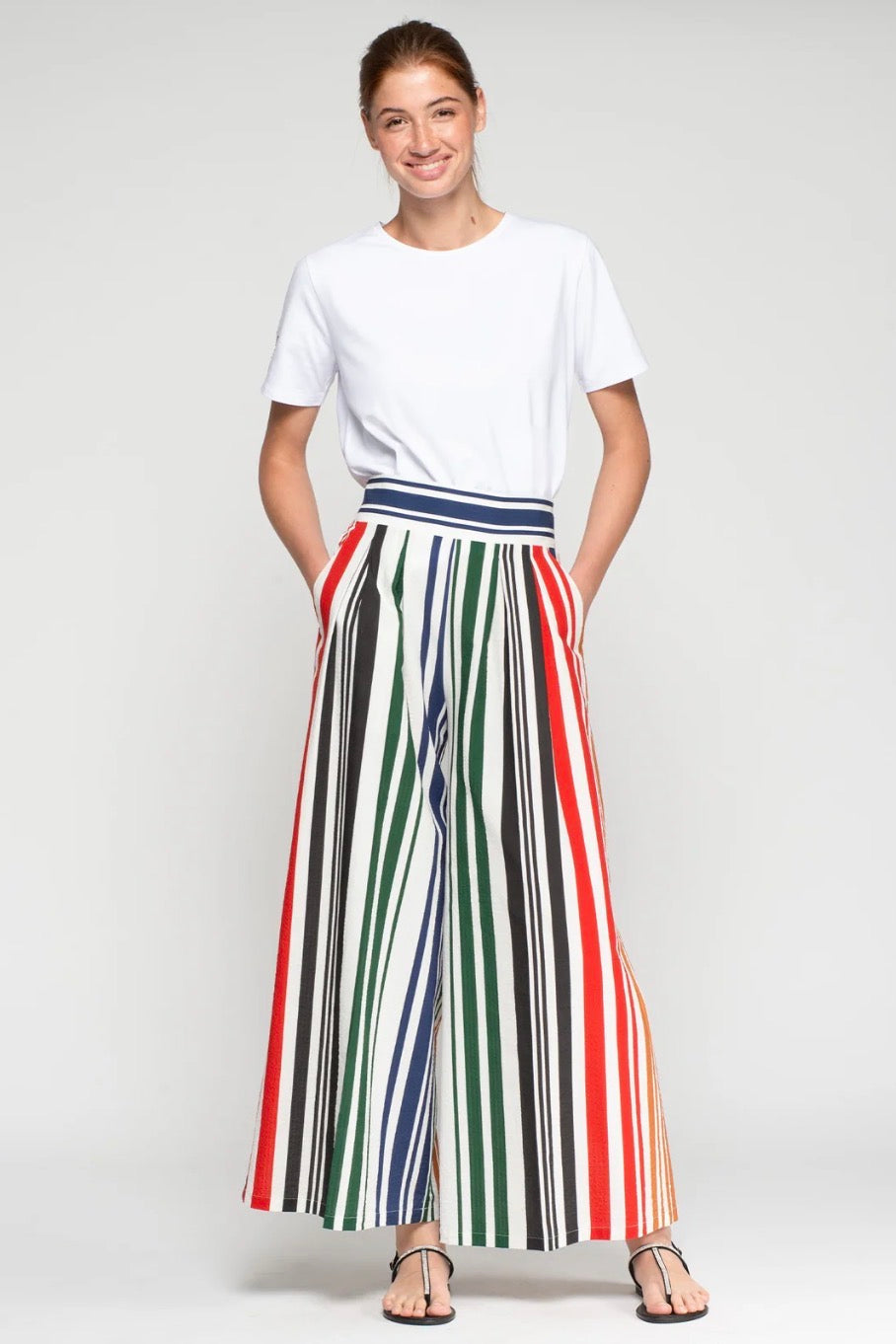 Pantalón Rayas Multicolor