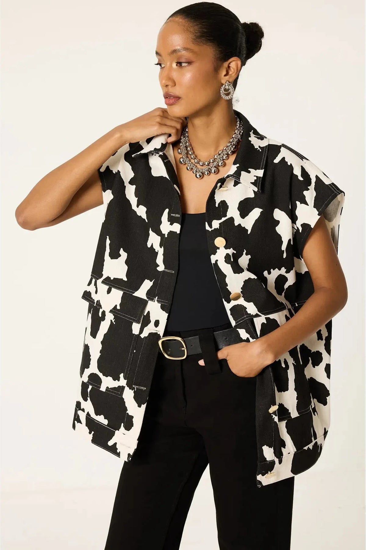 Chaleco Cow
